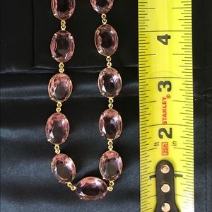 Purple amethyst color necklace